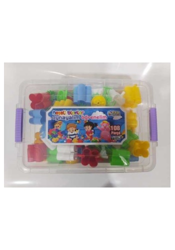 Can Oyuncak 108 Parça Büyük Boy Lego