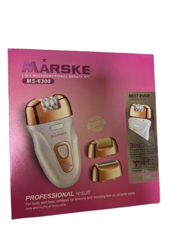 MS-6300 3in1 Epilasyon Cihazı – Şarjlı Tüy Alma, Tıraş ve Topuk Törpü Seti