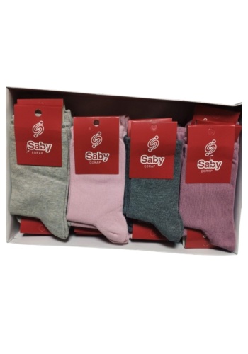 24 ADET MEVSİMLİK EKONOMİK ÇORAP 37-41 UYUMLU