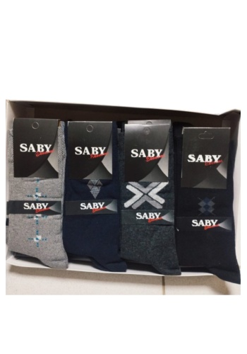 ÇEŞİTLİ 24 LÜ MEVSİMLİK EKONOMİK ÇORAP 40-45 UYUMLU LÜX