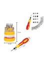31 Parça Tornavida Seti Çok Amaçlı Pratik Bilgisayar Tablet Ev Aletleri Tamir Seti