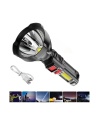 Gs-850 Usb Girişli 10w- Uzun Menzilli - Usb Şarjlı - Flaşörlü El Feneri