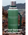 2.2 Litre Paslanmaz Çelik 48 Saat Sıcak Ve Soğuk Garantili Çay Termosu - Kamp Termosu