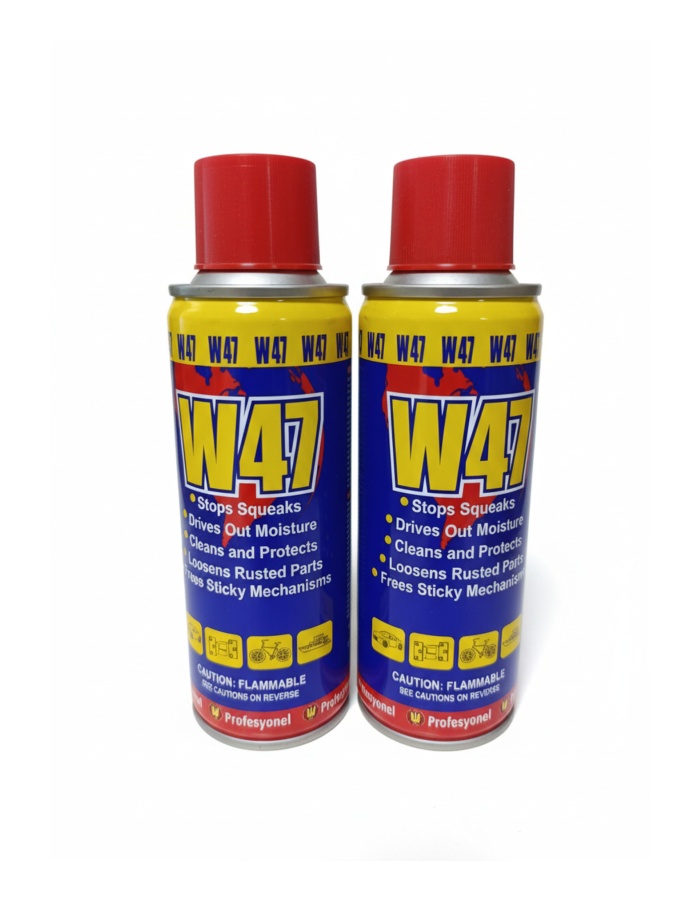 W-47 PAS SÖKÜCÜ YAĞLAYICI ÇOK AMAÇLI SPREY 2Lİ ÜRÜN 200ML+200ML
