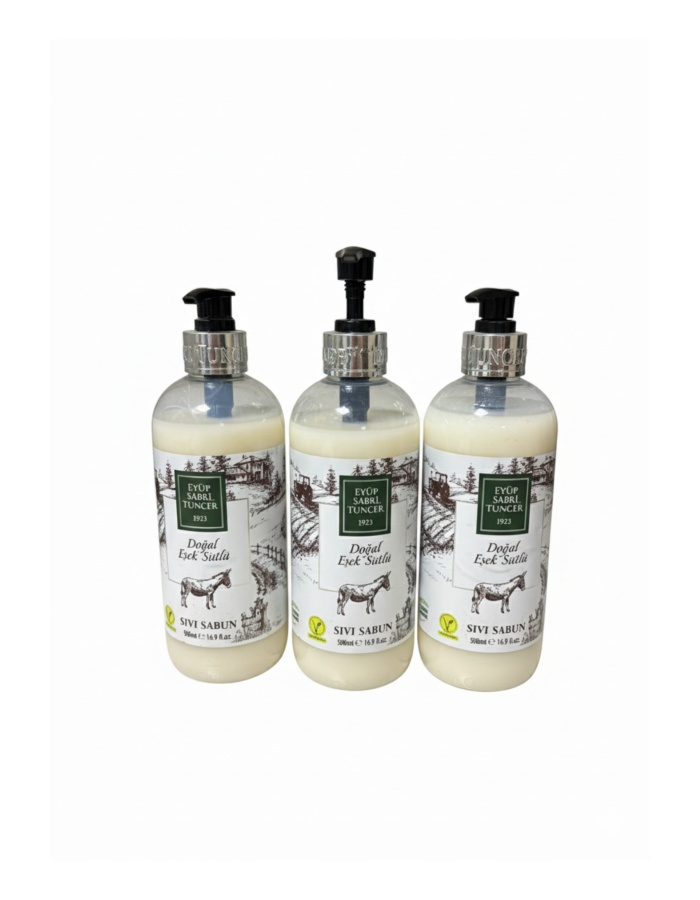 EYÜP SABRİ TUNCE-R EŞEK SÜTLÜ SIVI SABUN 3LÜ SET