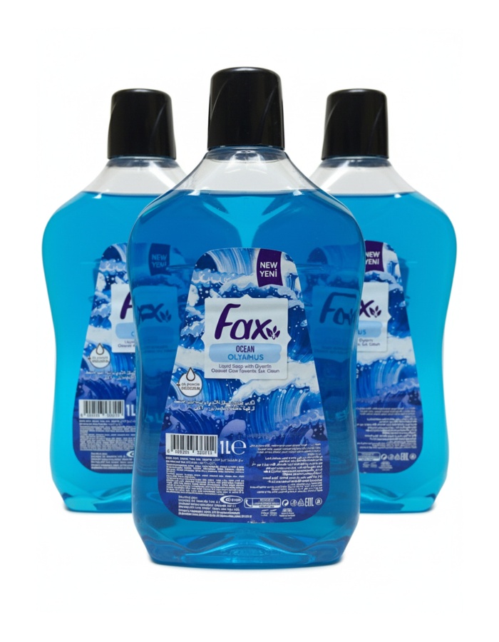 FA-X OCEAN OKYANUS SIVI SABUN 1L 3LÜ PAKET