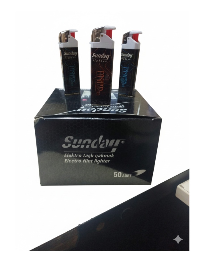 SUNDAY 50 Lİ ELEKTRONİK ÇAKMAK