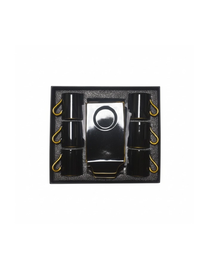 6 KİŞİLİK 12 PARÇA LÜX KAHVE FİNCANI SETİ