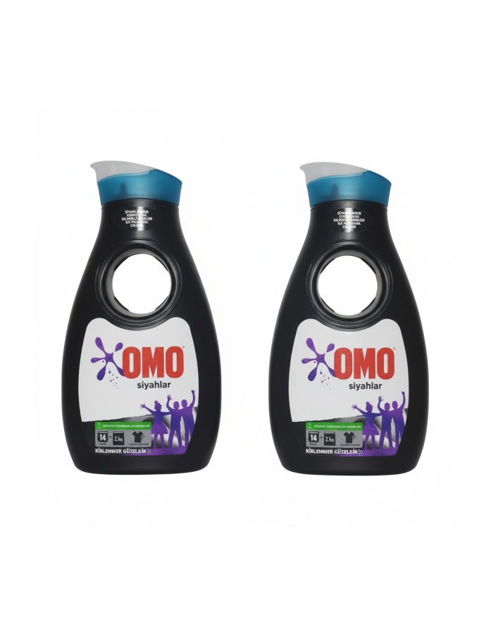 OM-O SİYAHLAR İÇİN SIVI DETERJAN 2 Lİ 910+910 1820ML