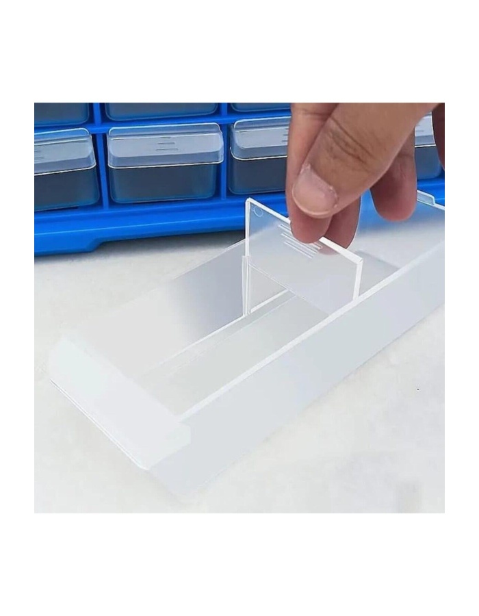 Monoblok Çekmece Seti 60lı Mega Büyük Mono Blok Hobby Organizer Seti Vida Dübel Kutusu