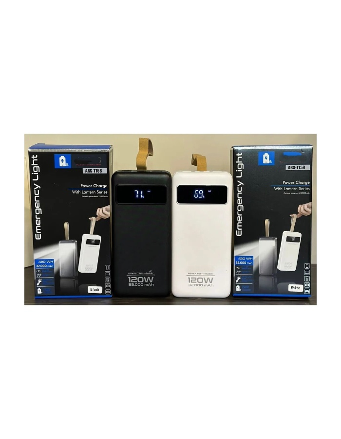 -t158 Powerbank 32000mah 120w
