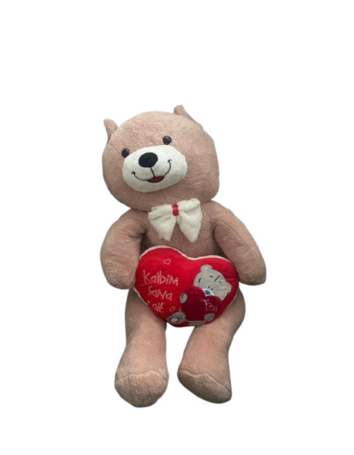 120 cm Pembe Dev Ayıcık – Yumuşacık ve Sevimli Hediye Ayı