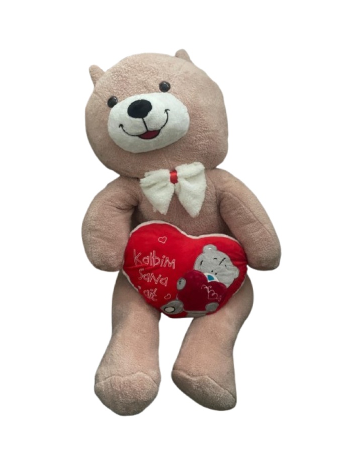 120 cm Pembe Dev Ayıcık – Yumuşacık ve Sevimli Hediye Ayı