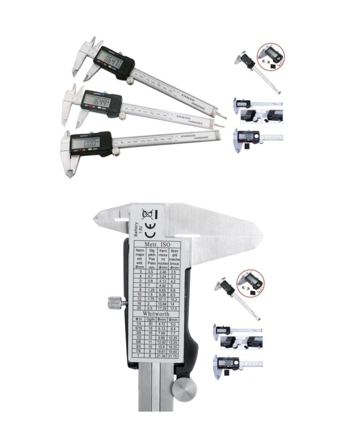 Kumpas - Dijital Kumpas 0,01 Mm - 150mm 6inc