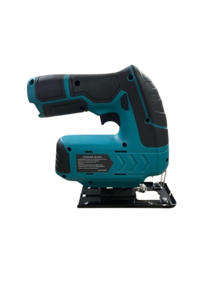 Profesyonel 12 V Çift Akülü Şarjlı Dekupaj Testere Makinesi MAVİ