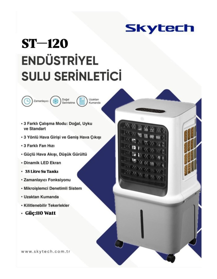 ST-120 Sulu Klima Hava Soğutucu