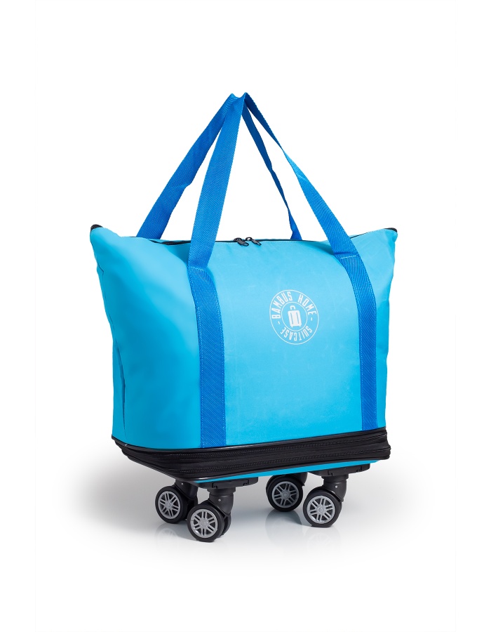 İki Körüklü Demonte Sessiz Tekerlekli Valiz/Çanta/Bavul