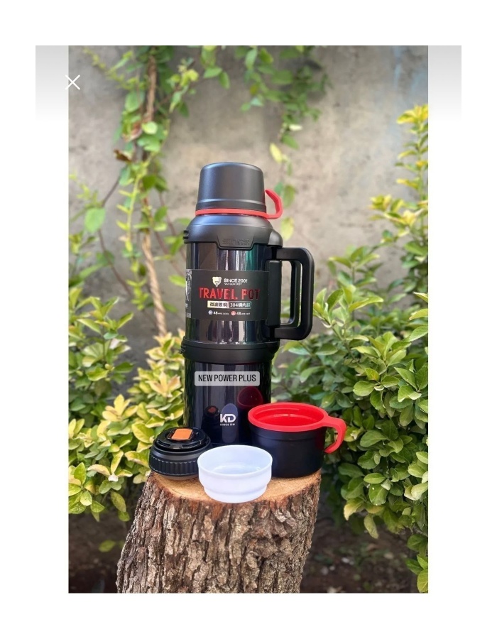 Travel Pot Paslanmaz Çelik Termos 4 Litre Dağcı-kamp-aile-piknik Termsou