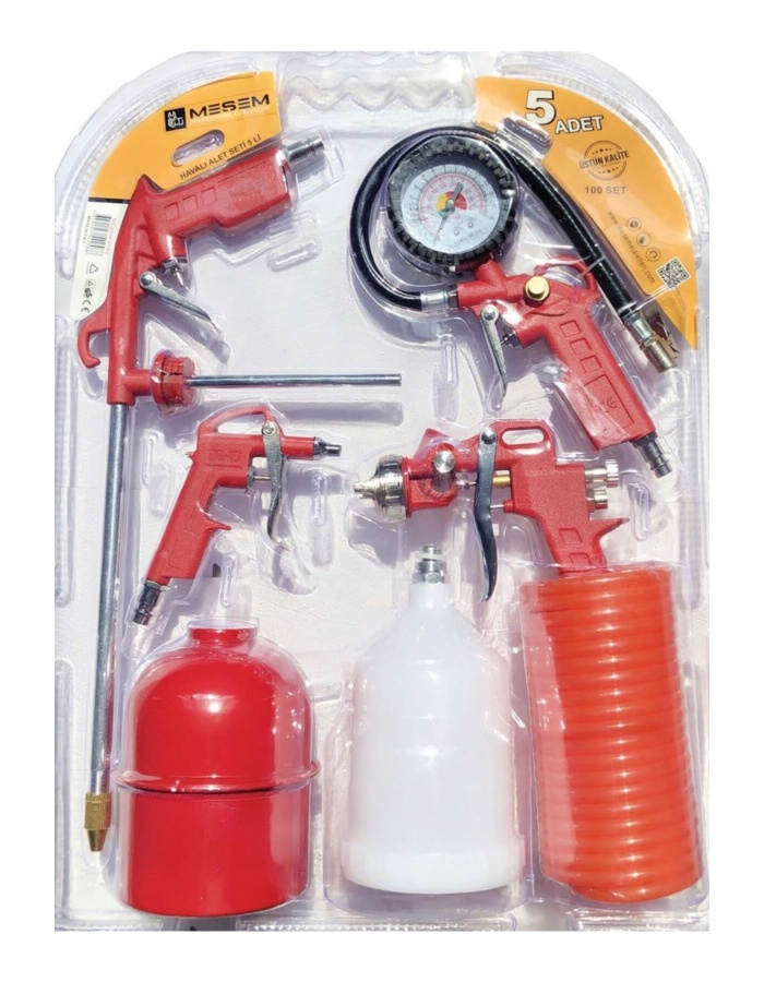 Havalı Alet Seti 5li