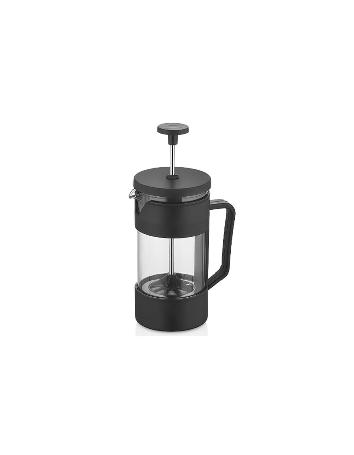 Bol Toptan - French Press 420 Ml, Siyah Bitki Çayı Ve Filtre Kahve Demliği