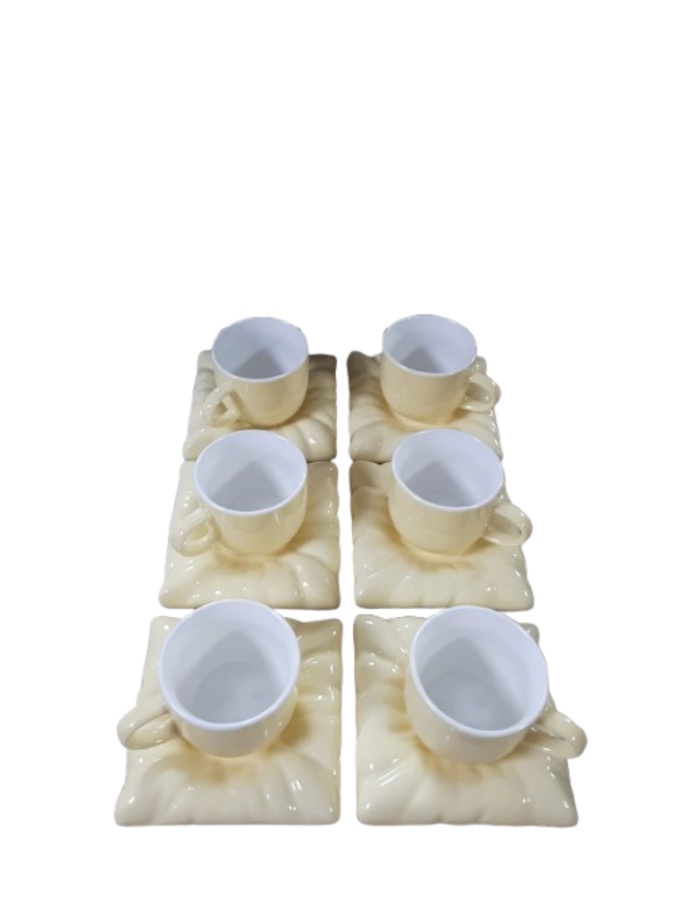 Kahve Fincanı Takımı-12 Parça 6 Kişilik Lüx Kahve Takımı