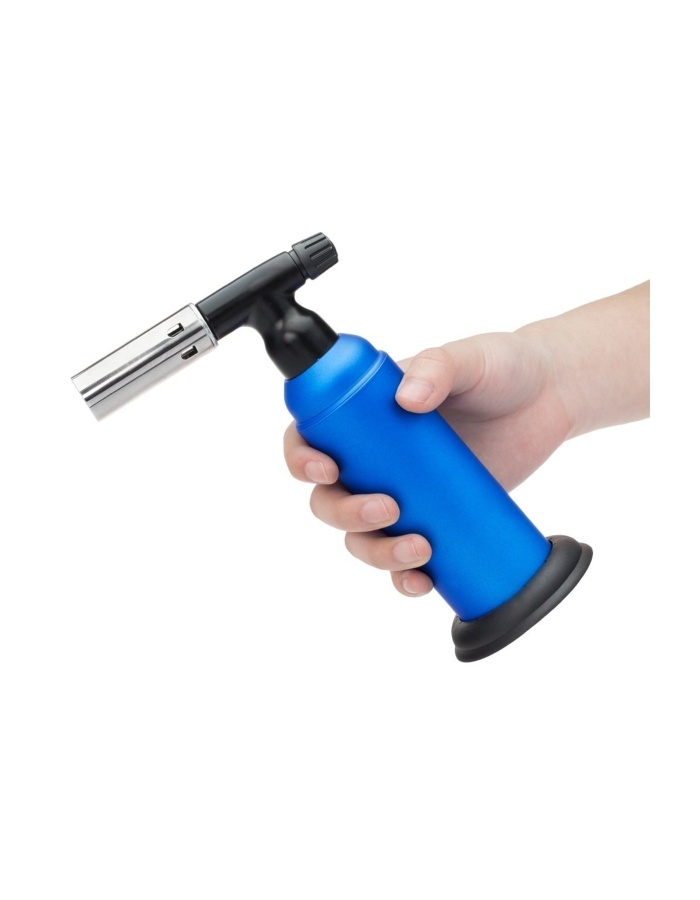 Bs-850 Çift Alev Çıkışlı Bütan Gaz Torch Pürmüz Mavi Alev