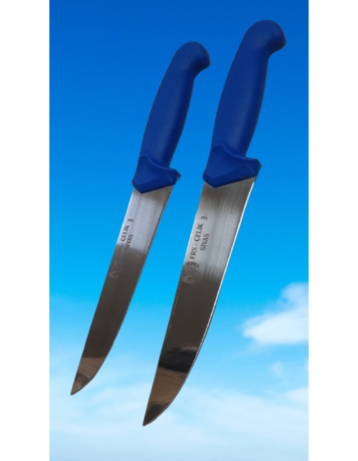 FRS ÇELİK 3 SİVAS %100 EL İŞÇİLİĞİ KASAP BİÇAĞI 16,5 CM