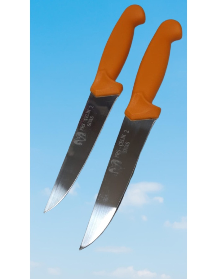 FRS ÇELİK 2 SİVAS %100 EL İŞÇİLİĞİ KASAP BİÇAĞI 14,5 CM