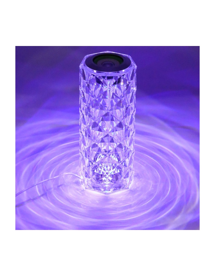 LED Bluetooth Hoparlör Uzaktan Kumandalı Kristal Lamba