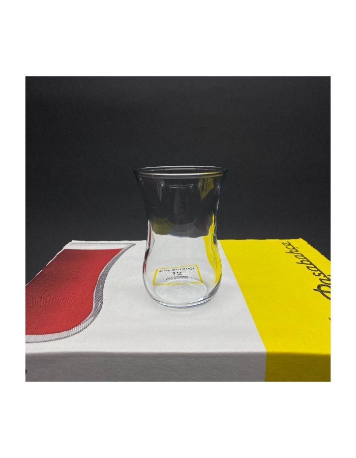 PAŞABAHÇE ÇAY BARDAK 42011 SADE - 12Lİ PAKET - PAŞABAHÇE KAHVECİ ÇAY BARDAĞI