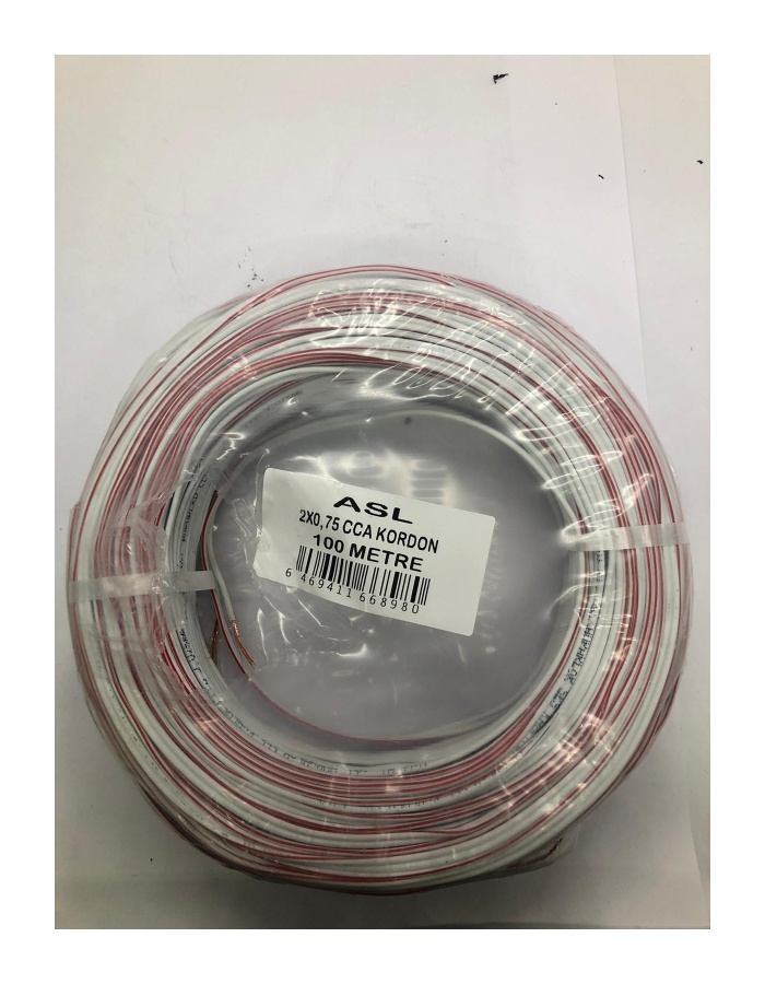 2x0.75lik Bakır Kablo