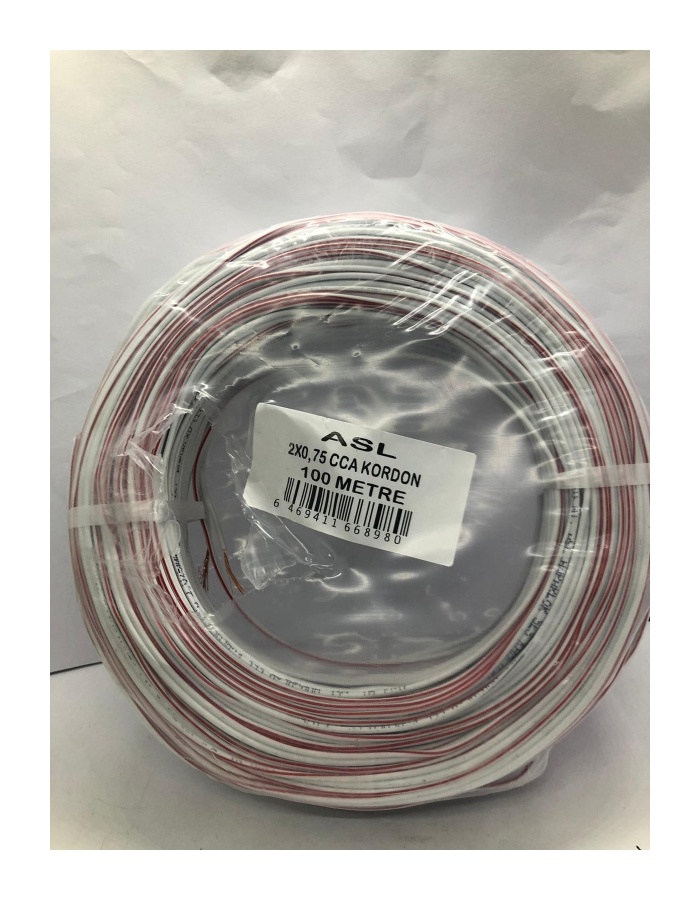 2x0.75lik Bakır Kablo