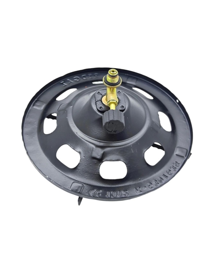 Siyah Küçük Tüp Kamp Ocak Başlığı Geniş Çember