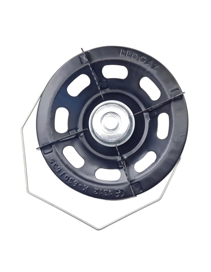 Siyah Küçük Tüp Kamp Ocak Başlığı Geniş Çember