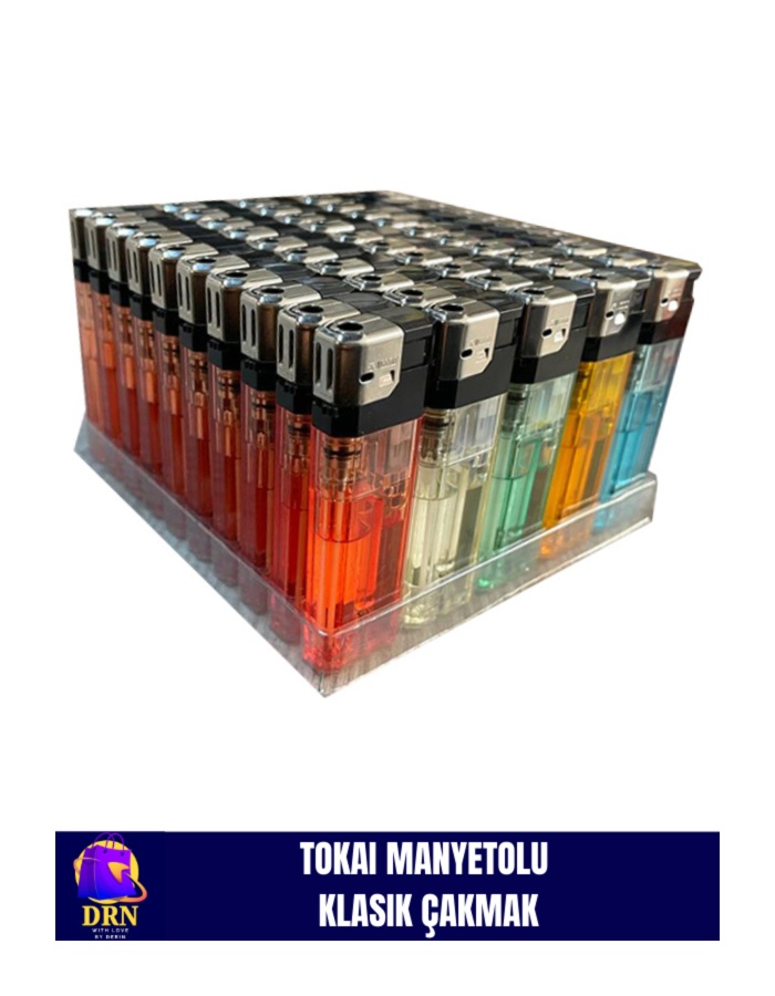 TOKAI Manyetolu çakmak 50 Adet