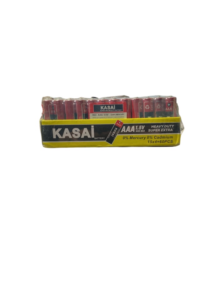 Kasai AAA ince kalem pil 1.5V Super Extra 60lı