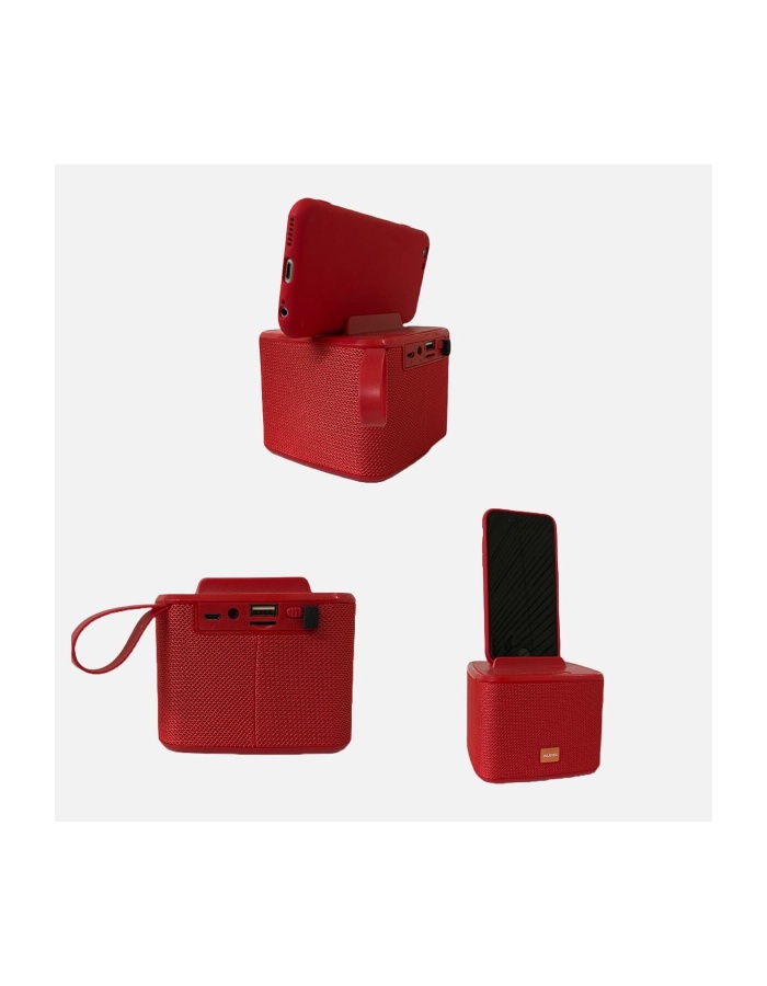 Auris Sp5 Bluetooth Hoparlör Fm Radyolu Aux / Usb / Tf Kart Girişli Ses Bombası Müzik Çalar Standlı