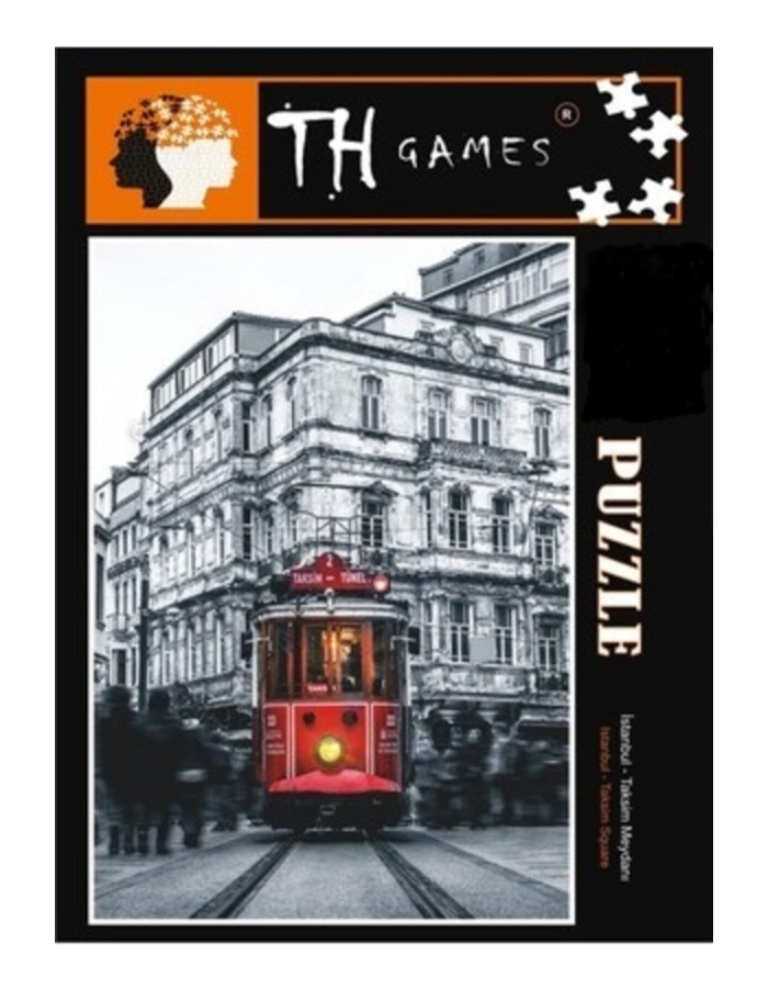 Kaliteli 1000 Parça Puzzle (istanbul Taksim Meydanı)