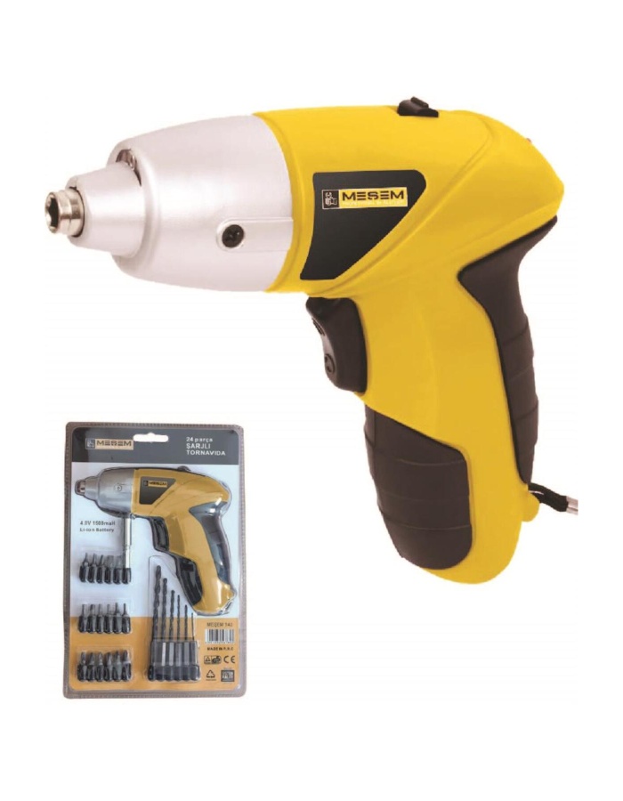 MEŞEM 142 ŞARJLI TORNAVİDA SETİ 24 PARÇA