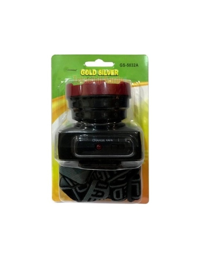 Lisinya192 Gold Silver Gs-5032a 3 Watt Power Ledli Şarj Edilebilir Kafa Lambası