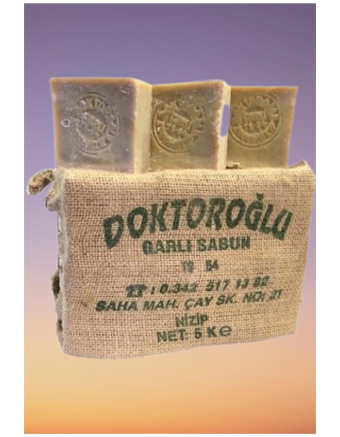 Doktoroğlu Doğal Zeytinyağlı Garlı Telis Yeşil Sabun 24 Kalıp