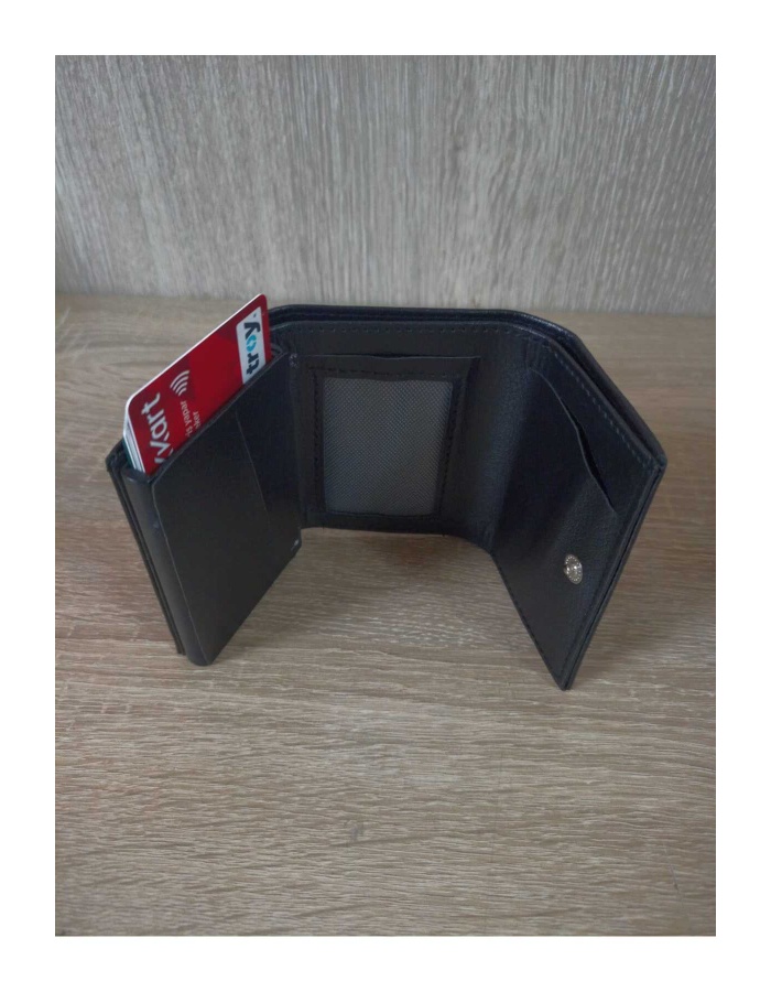 bol kartlı kağıt para bölmeli otomatik mekanizmalı unisex cüzdan kartlık