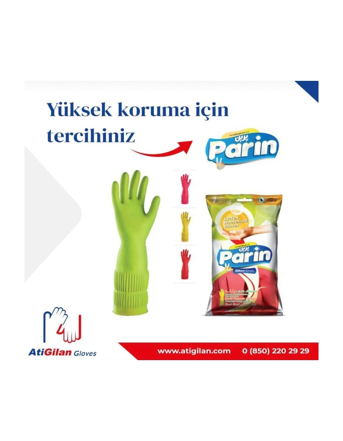 Parin Uzun Konç Eldiven 12 Lİ