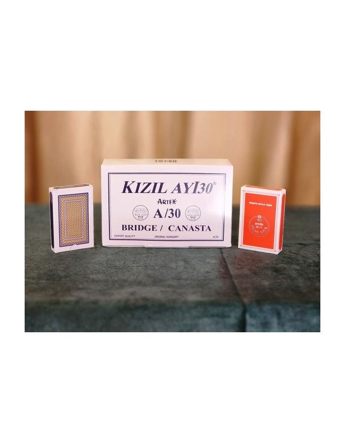 KIZILAY BRİÇ 52 OYUN KAĞIDI A30 12 Lİ DESTE