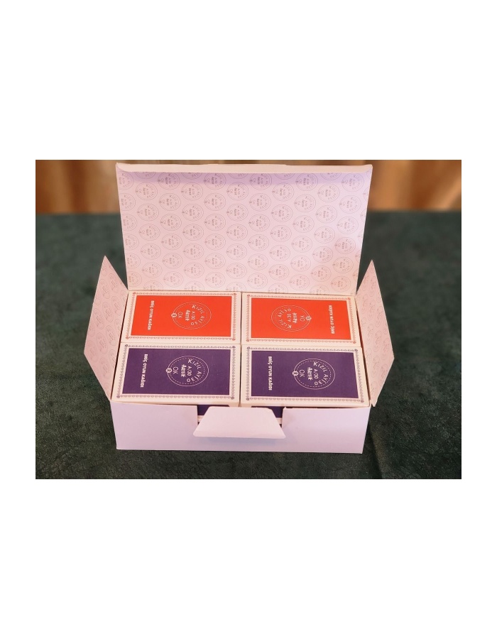 KIZILAY BRİÇ 52 OYUN KAĞIDI A30 12 Lİ DESTE