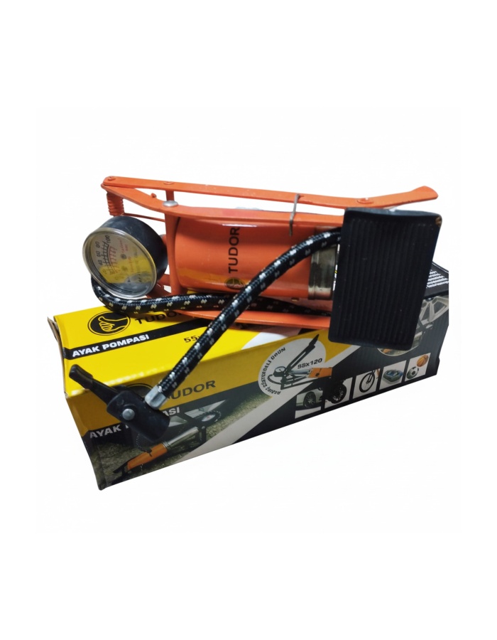 Basınç Göstergeli Ayak pompası 55x120