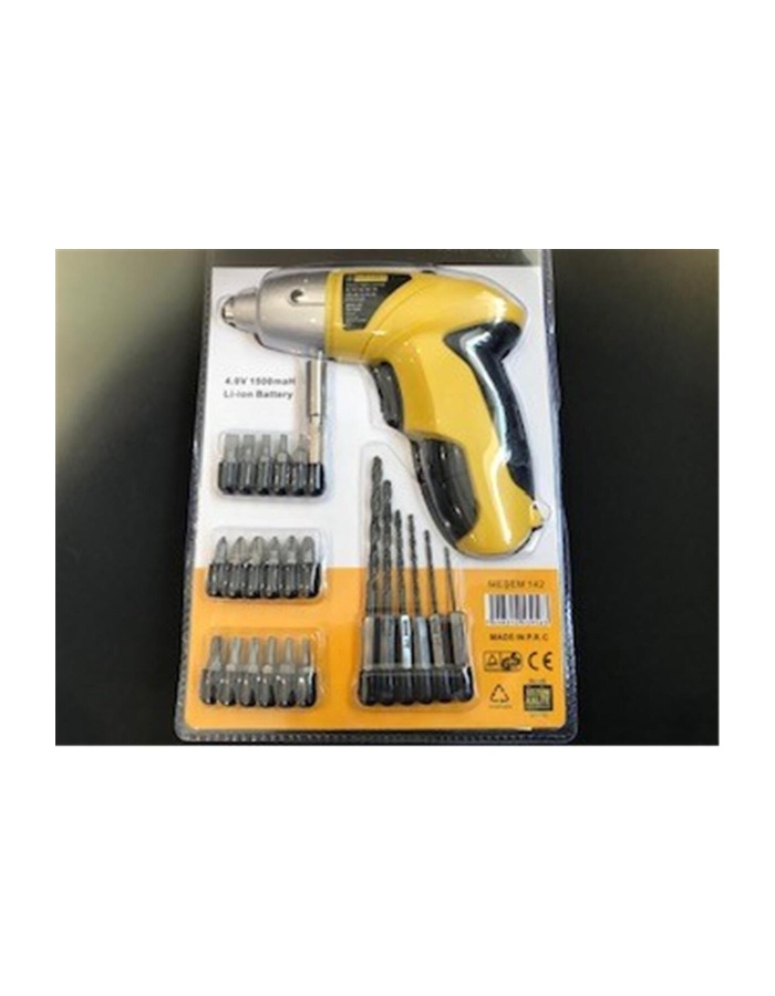 142 24 Parça Şarjlı Tornavida Seti 4.0v 1500mah Li-on Battery