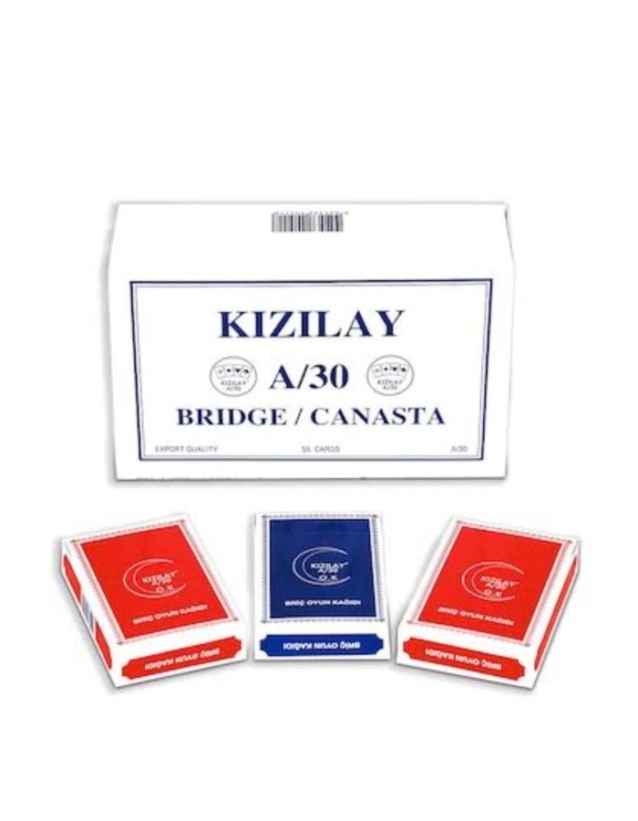 A/30 Bridge Poker Oyun Kağıdı 2x12 Deste