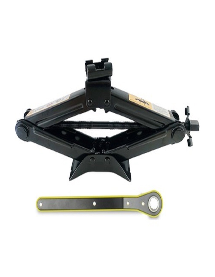 Meşem Makaslı Cırcır Kollu Araç Lastiği Makaslı Kriko 1.5 Ton