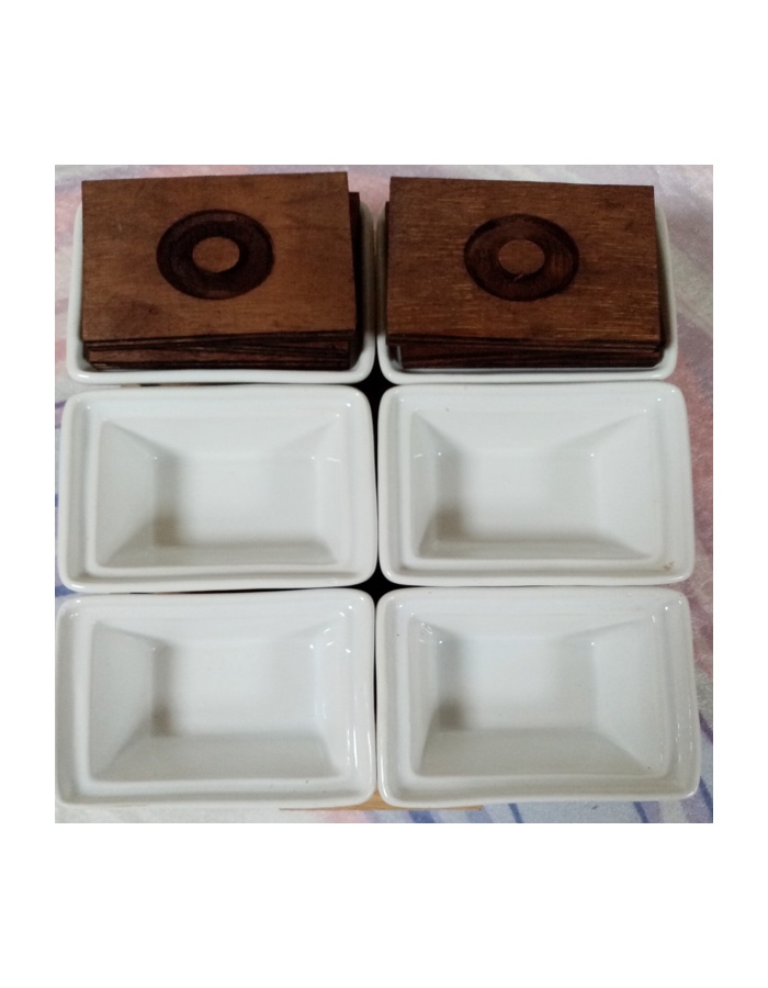 6 Lı Porselen Kahvaltı Kase Takımı